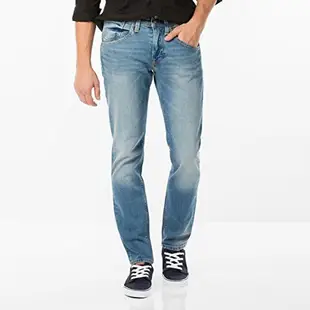 Levi's 牛仔長褲 修身 32880-0002 刷白 淺牛仔 現貨