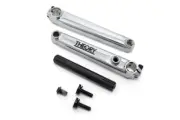 Theory Conserve Bike Life BMX Crank Set - 175mm Chrome - SE GT Throne Haro