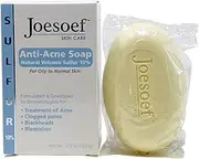 JOESOEF SKIN CARE Sulfur Soap for Acne Pharmaceutical Grade Dermatologists Approved for Acne Rosacea 100G