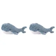 2x Mary Meyer Putty Animal Whale 36cm Soft Plush Stuffed Animal Play Toy Kids 0+