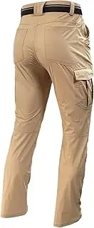 [GARTENBOKER] Men's Hiking Cargo Pants Waterproof Lightweight Quick Dry 6 Pockets Stretch Work Fishing Travel Outdoor Pants