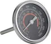 Ciieeo Bimetal Thermometer Stainless Steel Oven Cooking Dial Thermometer Accurate Food Measurement for Baking BBQ and Candy Making Reliable Kitchen