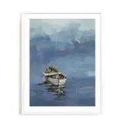 Artey | Set Sail 7 - Framed Print - White Frame - 90 x 115cm