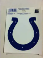 Indianapolis Colts Static Cling Decal