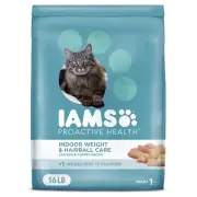 Iams Proactive Health Chicken And Turkey Dry Cat Food, 16 Lb Bag