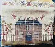 New Stacy Nash Designs CAROLINE'S SAMPLER SEWING BAG Cross Stitch Pattern Chart