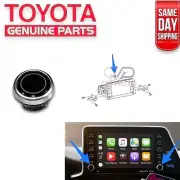 18 - 22 TOYOTA C-HR RADIO CD PLAYER RECEIVER KNOB W/ NAV OPTION OEM NEW (for: Toyota)