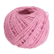 328 Feet Natural Jute Twine 2mm Twine String Color Jute Rope, Pink