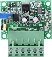 PWM Converter Module PWM Signal Converter Digital to Analog Voltage 1-3KHZ 0-10V Output for Industrial Control Panel PLC