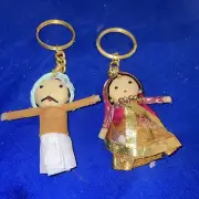 Handmade keychains, Man And Wife - Made In India New!