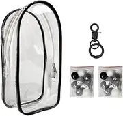Figure Display Bag,Figure Display Storage Bag for Small Dolls - Empty Cotton Doll Pack, Doll Display Case with Zipper for Anime Figures