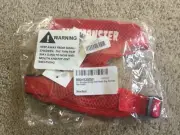 Mirage Pet Harness Small 11” Neck Dog Soft Mesh Lil’Monster Design Red NEW