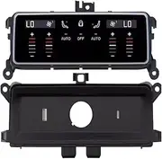 Car Air Condition LCD Touch Screen Compatible for A6 C8 2019-2022 Control Climate Board AC Panel Control AC Panel Rear Seat