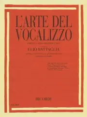 The Art of Vocalise Part I for Soprano & Tenor Classical Vocal Study Book