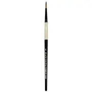 Dynasty Black Gold Round Short Paintbrush Size 4