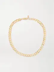[Loren Stewart] Loren Stewart - + Net Sustain Gold Vermeil Necklace - One size One size Gold
