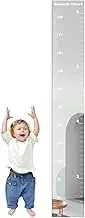 Growth Table Mirror - Mirror Growth Chart Bedroom Wall Growth Chart Mirror | Height Measuring Mirror, Bedroom Wall Decoration, Easy Tracking, Precise Puzzle Mirror