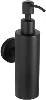 Home Hotel Creative Stainless Steel Soap Dispenser Wall-Mounted Hand Sanitizer Bottle Kitchen Bathroom Lotion Bottle Soap Dispenser Soap Lotion Shower Dispenser(Cylindrical A)