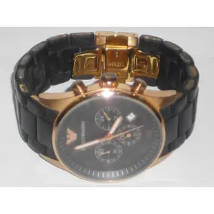 (義大利名牌正品 EMPORIO ARMANI 亞曼尼 (AR5905 古幣傳說) 玫瑰金 時尚男士腕錶)賣2999元!