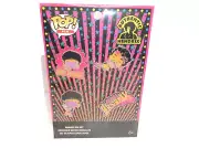 Funko Pop Jimi Hendrix 4 Pack Pin Set Enameled Metal Mod Style New in Package