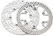 250mm / 240mm Motorcycle Front Rear Brake Disc Rotor for RM125 RM250 99-05 DR-Z 400 05-22(A Full Set)