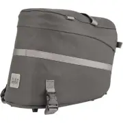 Brompton Borough Roller Rack Bag Grey Cycling Bike Ride Reflective Seamless