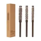 3 Pieces Unique Hairbrush Set for Effortless Styling of Short Hair and Beards