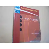 在飛比找蝦皮購物優惠-老殘二手書12 Linear Algebra 4e 0135