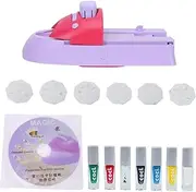 Healeved Nail Printing Machine Set Practical and Easy-to-use Manicure Kit Create Your Own Nail Art