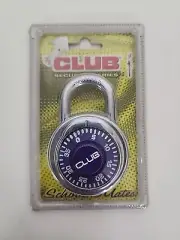 Club Model UTL885D Combination Padlock Purple School Mates