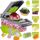 Vegetable Chopper,Food Choppers Onion Chopper Veggie Slicer As 15 In 1