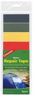 Coghlan's Nylon Repair Tape Rip-Stop Adhesive Kit Backing Camping Tent Jacket