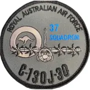 37 SQN C-130J RAAF Australia Embroidered Patch