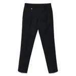 [Prada] Prada Pleated Triangle-logo Trousers 48 IT BLUE