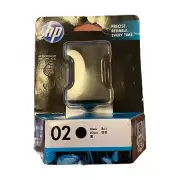 NEW Genuine HP 02 Black Original Ink Cartridge C8721WA [660 Pages] Free Post