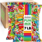 Bulk Candy - Individually Wrapped - 7 Pounds - Assorted Candies - Pinata Fill...
