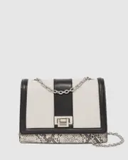 Multi Colour Hadly Lock Crossbody Bag