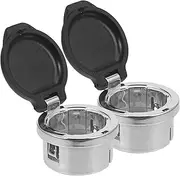 NOLITOY Automotive Cigarette Lighter Plug Covers for Easy to Install Power Port Caps