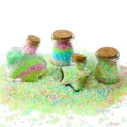 Glow-in-the-dark pebbles, small luminous stones, glow-in-the dark sand, 3-5mm