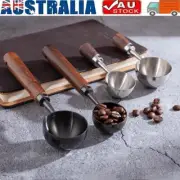 15/30ml Wooden Coffee Bean Dosing Cup Coffee Bean Measuring Spoon for Barista