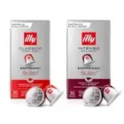 Illy, 120 Compatible Coffee Nespresso 60 Capsules Classic +60 Capsule Intense