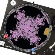 Flower Square Slipmat Turntable 12" for DJ Vinyl LP Audiophile