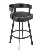 Armen Living Idris 30in Swivel Bar Stool