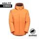 【Mammut 長毛象】Convey Tour HS Hooded Jacket AF 防風防水連帽外套 柑桔橘 男款 #1010-28451