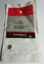RadioShack 0.3A 6VDC Slide Switch 275-0007 New And Sealed