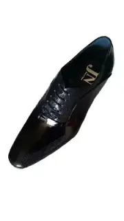 MEN LEATHER BLACK DRESS SHOES | BLACK FORMAL LEATHER SHOES/ MEN SHOES