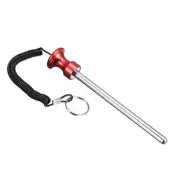 8mmx125mm Weight Stack Pin with Pull Rope FOR FITNESS TRAINING Magnetic Strength