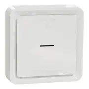 Clipsal Wiser Smart Smoke Alarm with 10 Year Lithium Battery White