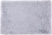 Pack of 2 Plush Throws, Soft Pet Blanket for Small and Medium Dogs & Cats, Calming Dog Blanket Protect Bed and Couch Sofa, Dog Bed Cover Warm Cat Blanket (200x120cm,Light Grey)