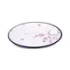 【堯峰陶瓷】日本美濃燒 雪楓葉系列 8.5吋盤 單入點心盤 沙拉盤 燒肉盤|圓盤| 淺式盤|日本製